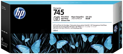 HP F9K04A/745 Tintenpatrone schwarz hell 300ml