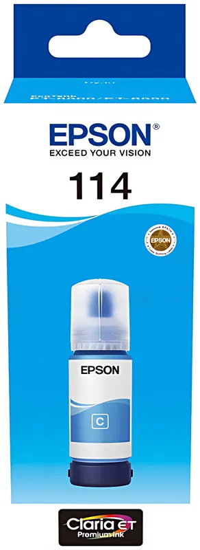 Epson 114 Cyan Tintenflasche