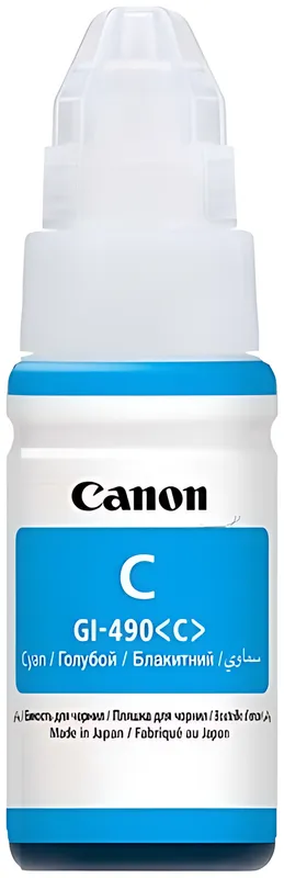 Tintenflasche Cyan