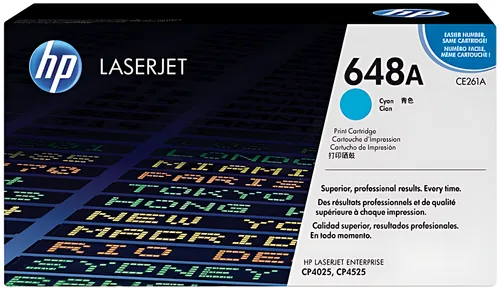 HP CE261A/648A Tonerkartusche cyan, 11.000 Seiten ISO/IEC 19798