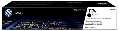 HP W2070A/117A Toner-Kit schwarz, 1.000 Seiten ISO/IEC 19798