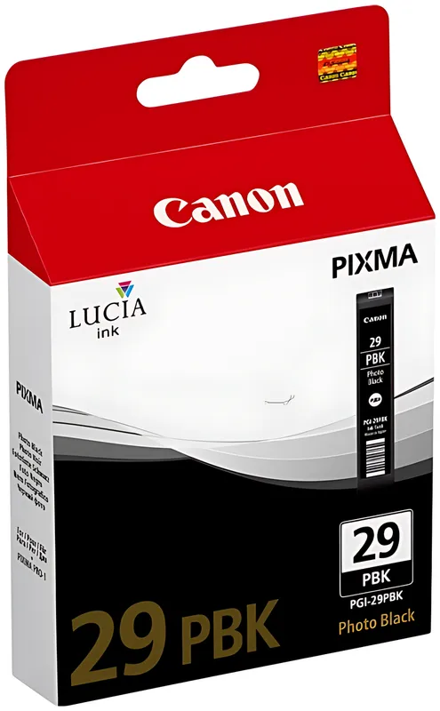 Canon 4869B001/PGI-29PBK Tintenpatrone schwarz foto, 1.300 Seiten 1300 Fotos 36ml