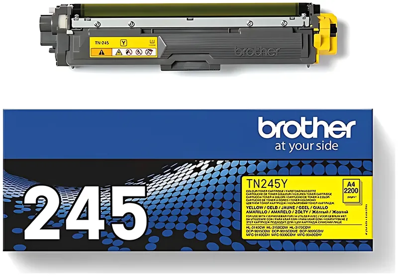 Brother TN-245Y Toner-Kit gelb High-Capacity, 2.200 Seiten ISO/IEC 19798