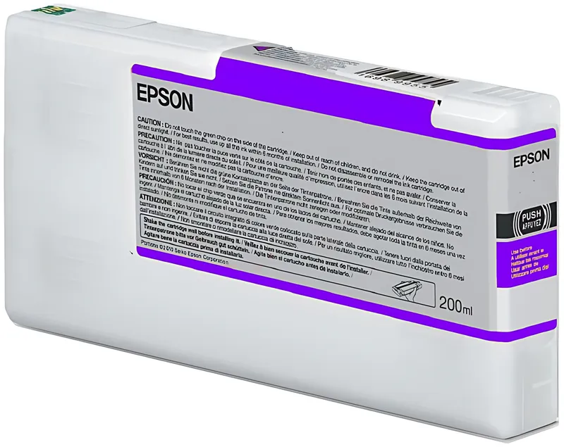 Epson C13T55WD00 Tintenpatrone violett 200ml