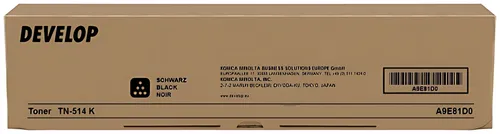 Develop A9E81D0/TN-514K Toner schwarz, 28.000 Seiten/5%