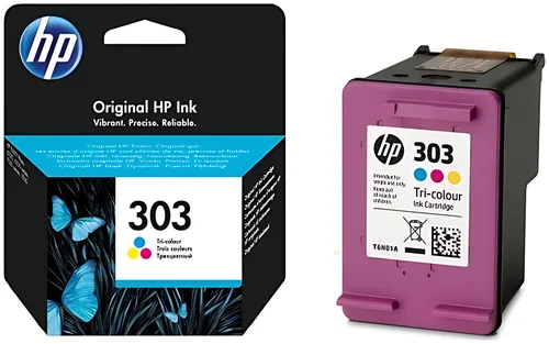 HP T6N01AE/303 Druckkopfpatrone color, 165 Seiten 4ml