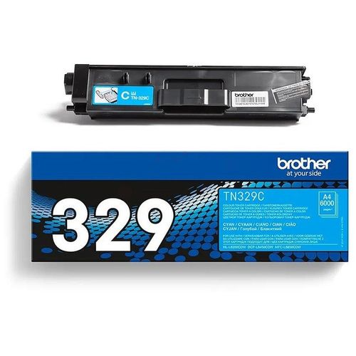 Brother TN-329C Toner-Kit cyan extra High-Capacity, 6.000 Seiten ISO/IEC 19798