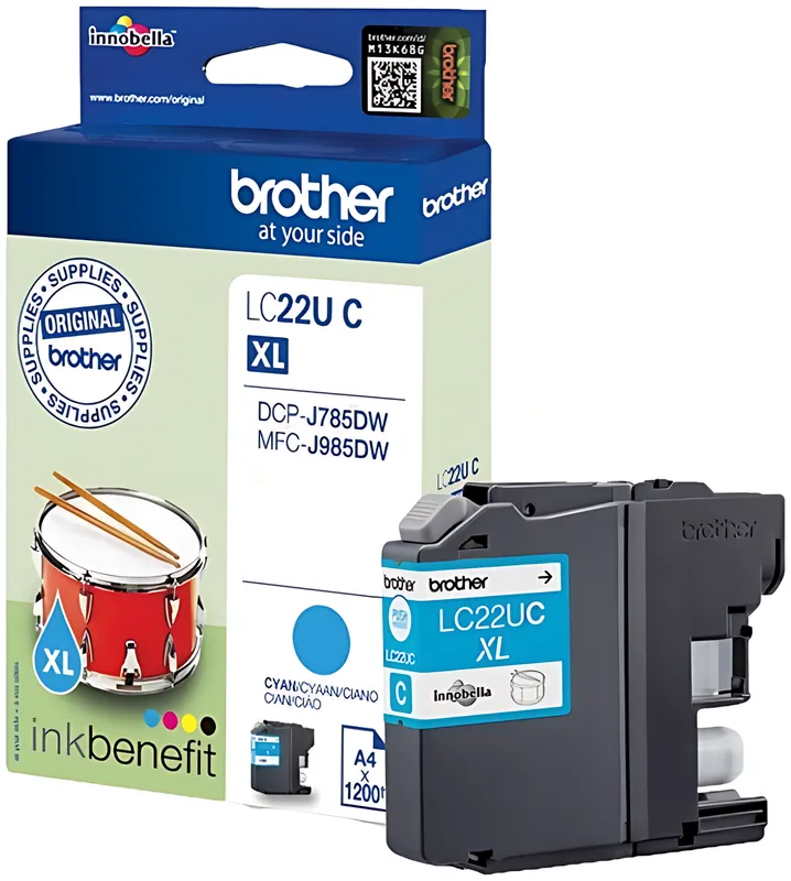 Brother LC-22UC Tintenpatrone cyan