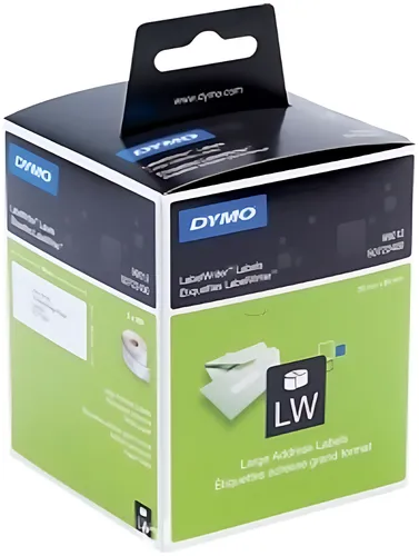 Dymo 99012/S0722400 DirectLabel-Etiketten 89mm x36mm VE=2