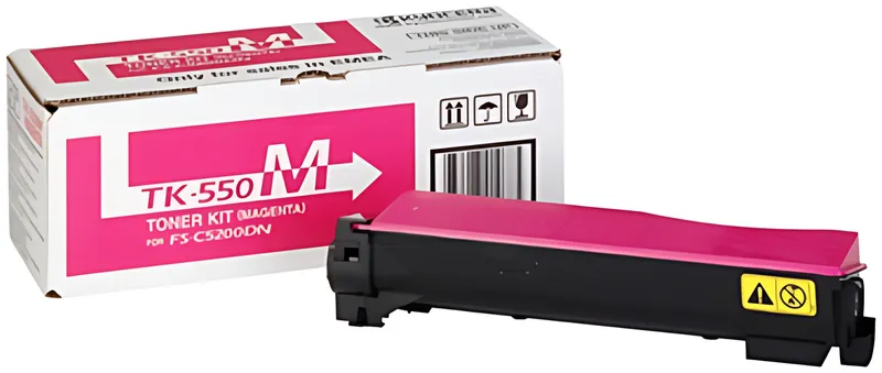 Kyocera 1T02HMBEU0/TK-550M Toner magenta, 6.000 Seiten/5%