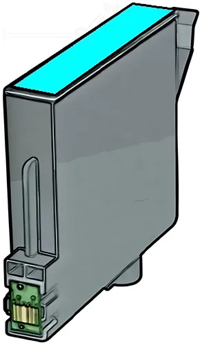 Kompatibel PRIET0612 Tintenpatrone cyan, 585 Seiten (ersetzt Epson T0612)