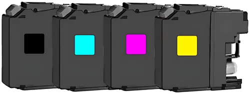 Kompatibel PRSBLC22U Tintenpatrone MultiPack Bk,C,M,Y VE=4 (ersetzt Brother LC22UBK LC22UC LC22UM LC22UY)