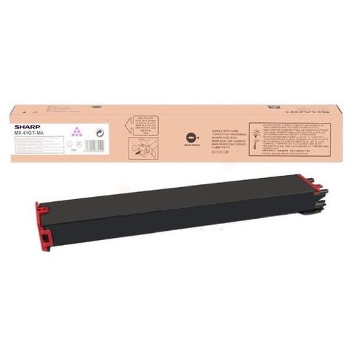 Sharp MX-61GTMA Toner magenta High-Capacity, 24.000 Seiten ISO/IEC 19752