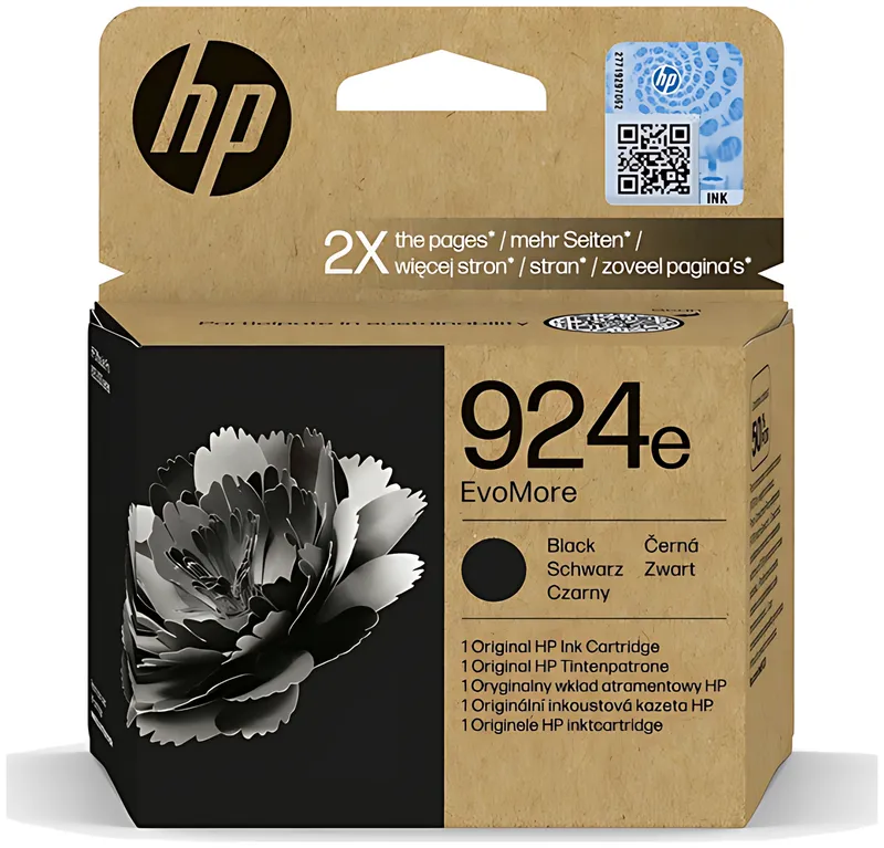 HP 924E Schwarz Tintenpatrone