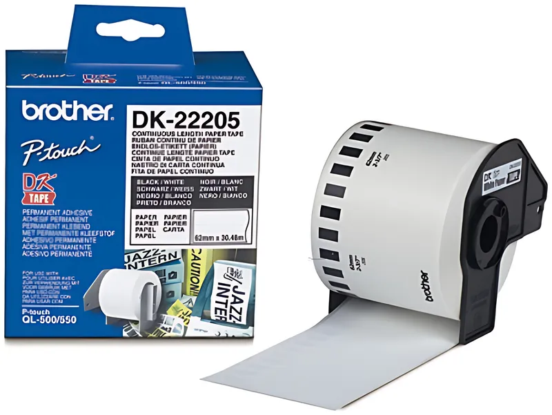 Brother DK-22205 Endlosetiketten
