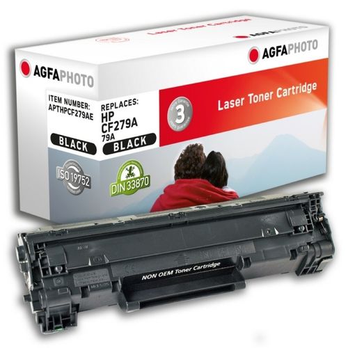 AgfaPhoto APTHPCF279AE Tonerkartusche, 1.000 Seiten 50 Gramm (ersetzt HP 79A/CF279A)