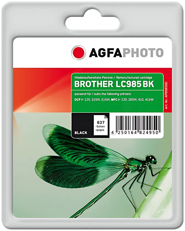 AgfaPhoto APB985BD Tintenpatrone schwarz