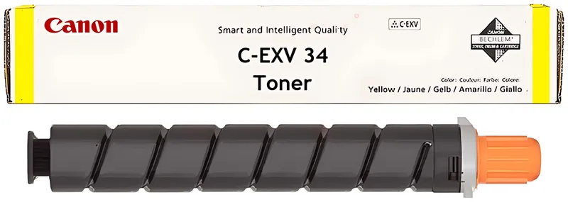Canon 3785B002/C-EXV34 Toner gelb, 19.000 Seiten