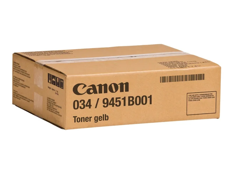 Canon 034 Toner gelb