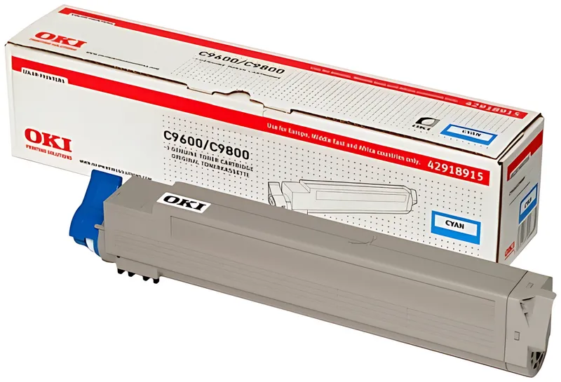 OKI 42918915 Toner cyan, 15.000 Seiten/5%