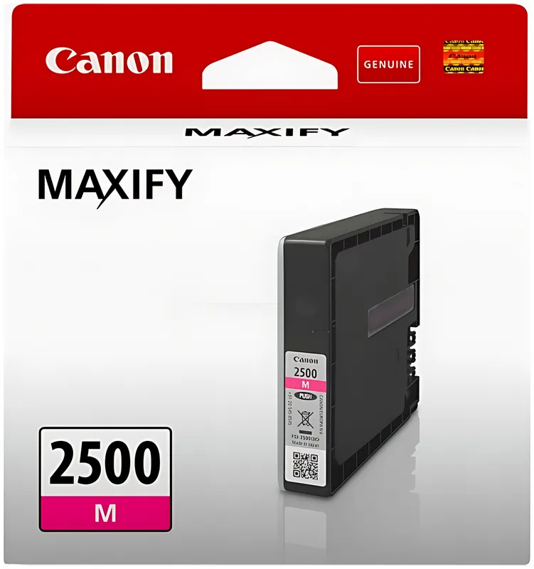 Canon 9302B001/PGI-2500M Tintenpatrone magenta, 700 Seiten 9,6ml