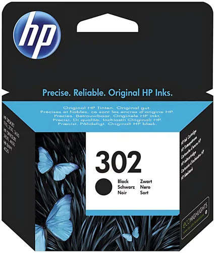 HP F6U66AE/302 Druckkopfpatrone schwarz, 170 Seiten ISO/IEC 24711 3.5ml