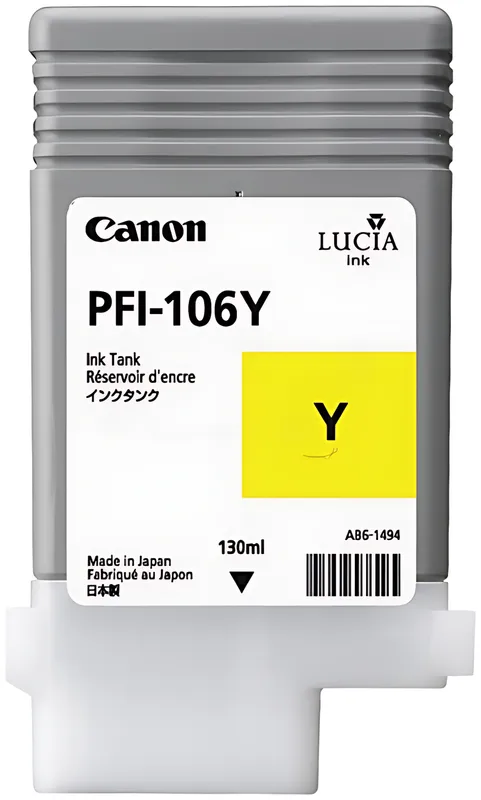Canon 6624B001/PFI-106Y Tintenpatrone gelb 130ml