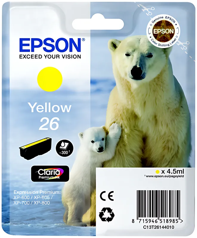 Epson 26 gelb