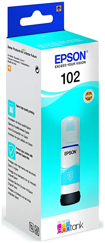 Cyan Epson 102 Tintenflasche