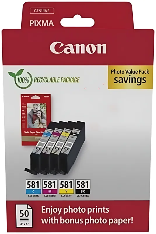 Canon CLI-581 Tintenpatronen Set