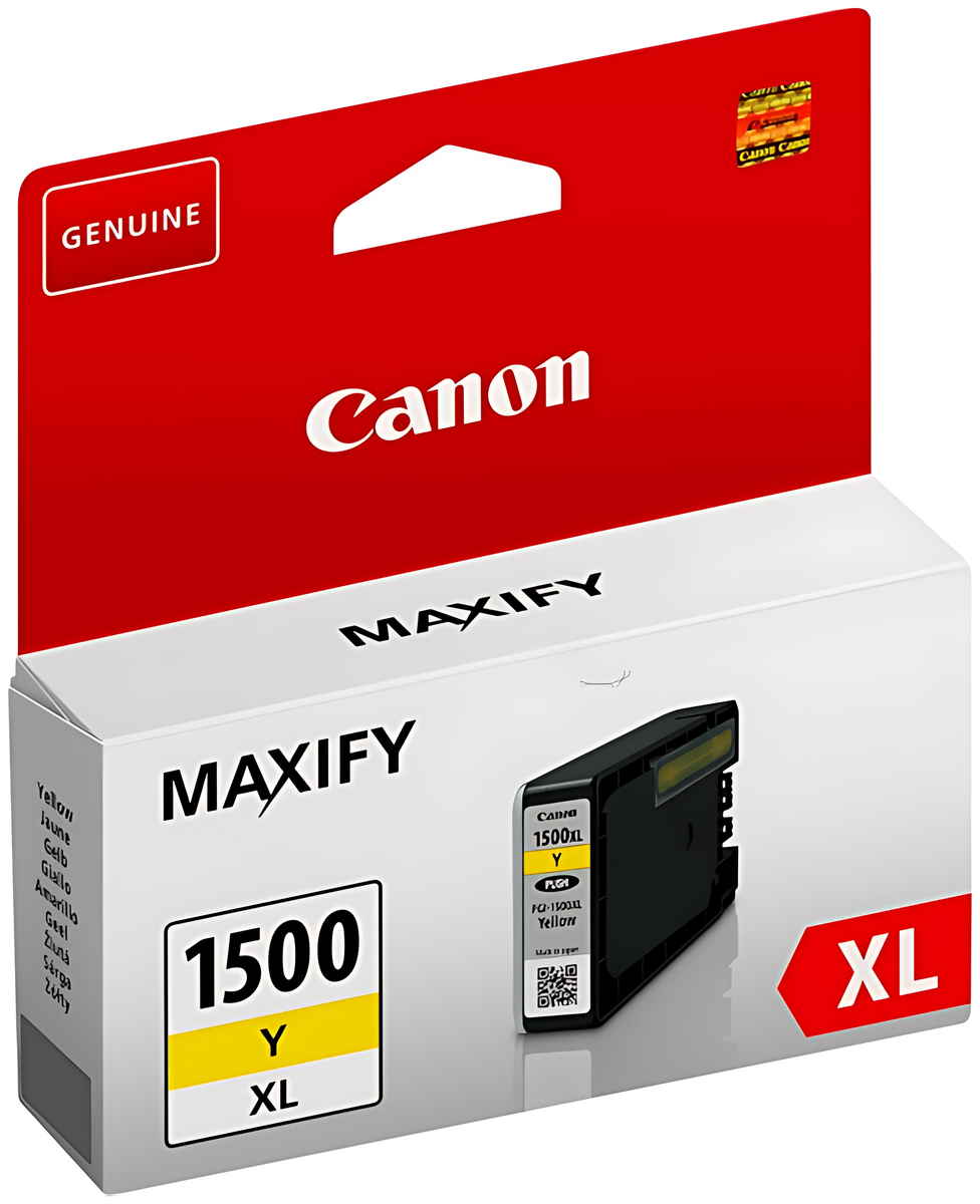 Canon 9195B001/PGI-1500XLY Tintenpatrone gelb, 935 Seiten ISO/IEC 24711 12ml