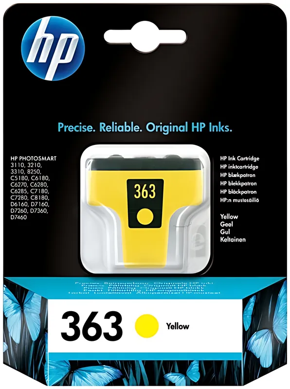 HP 363 Tintenpatrone gelb