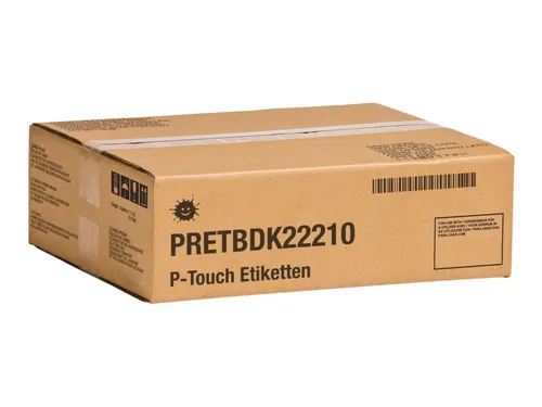 Kompatibel PRETBDK22210 DirectLabel Etiketten weiss (ersetzt Brother DK22210)