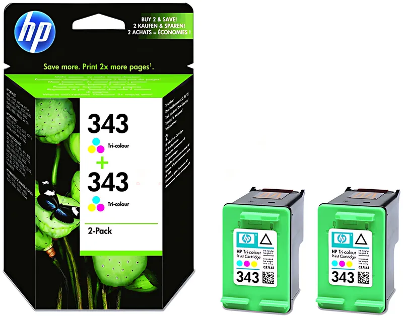HP 343 Doppelpack