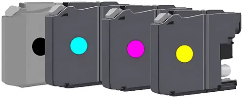 Kompatibel PRSBLC227XLVALBPDRG Tintenpatrone MultiPack Bk,C,M,Y, 4x4.800 Seiten VE=4 (ersetzt Brother LC227XLVALBP)