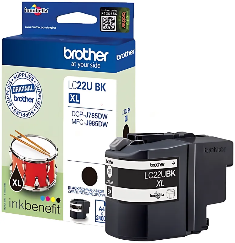 Brother LC-22UBK Tintenpatrone schwarz