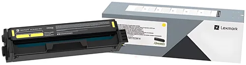 Lexmark 20N20Y0 Tonerkartusche gelb return program, 1.500 Seiten ISO/IEC 19752