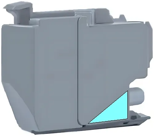 Kompatibel PRIBLC3213CG Tintenpatrone cyan, 400 Seiten (ersetzt Brother LC3213C)