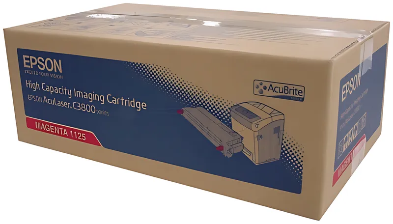 Epson C13S051125/1125 Tonerkartusche magenta High-Capacity, 9.000 Seiten