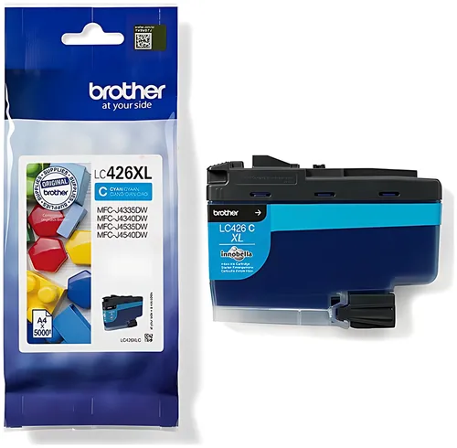 Brother LC-426XLC Tintenpatrone cyan, 5.000 Seiten ISO/IEC 19752