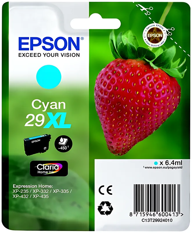 Cyan 29XL Patrone