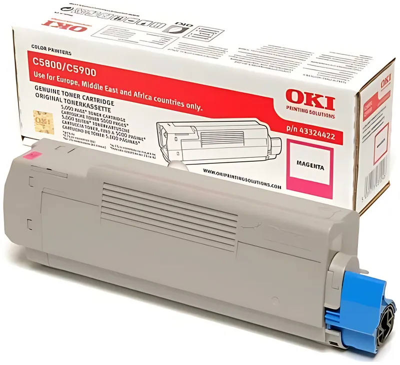 OKI 43324422 Toner magenta, 5.000 Seiten/5%