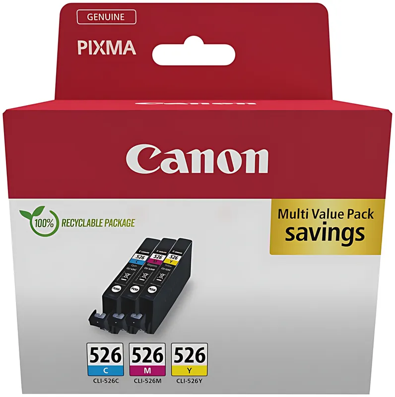 Canon CLI-526 CMY Pack