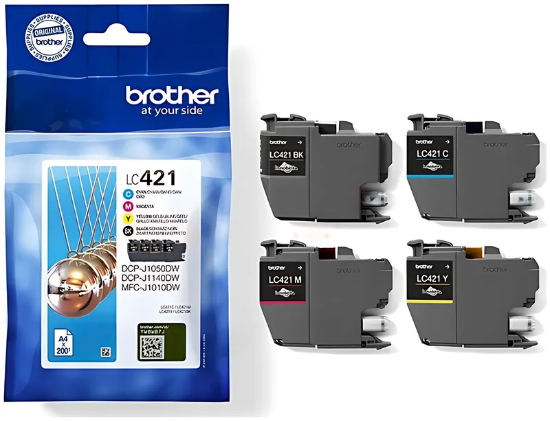 Brother LC-421VAL Tintenpatrone MultiPack