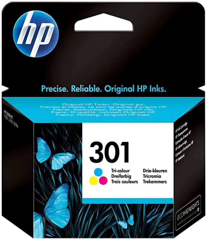 HP CH562EE/301 Druckkopfpatrone color, 150 Seiten ISO/IEC 24711 3ml