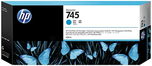 HP F9K03A/745 Tintenpatrone cyan 300ml