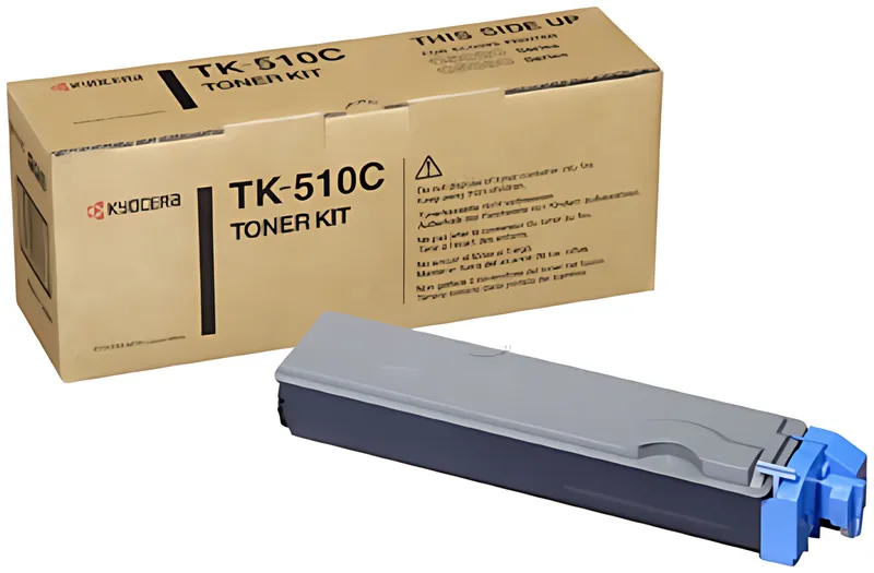 Kyocera 1T02F3CEU0/TK-510C Toner-Kit cyan, 8.000 Seiten/5%