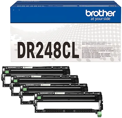 Brother DR-248CL Drum Kit Bk,C,M,Y, 4x15.000 Seiten VE=4