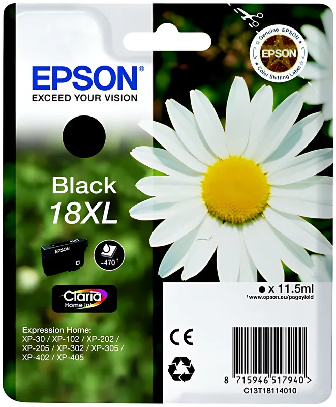 Epson 18XL Schwarz