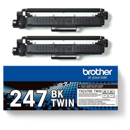 Brother TN-247BKTWIN Toner-Kit schwarz Doppelpack, 2x3.000 Seiten ISO/IEC 19752 VE=2